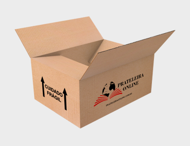 Caixa de Papelão Personalizada MINI - 30x20x13cm - 4x0 - 100 unid